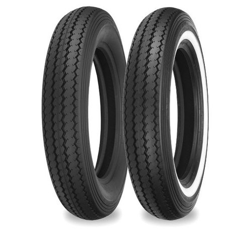 Shinko motorcycle tire MT 90 H 16 inch E240 74H tube type Black or with Single white stripe