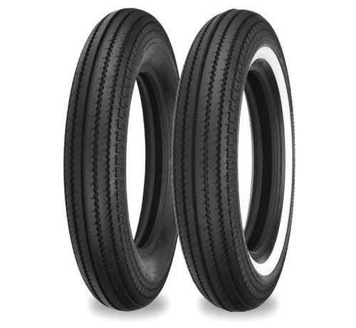 Shinko motorcycle tire 5 00 S 16inch E270 69S Black or Single white stripe