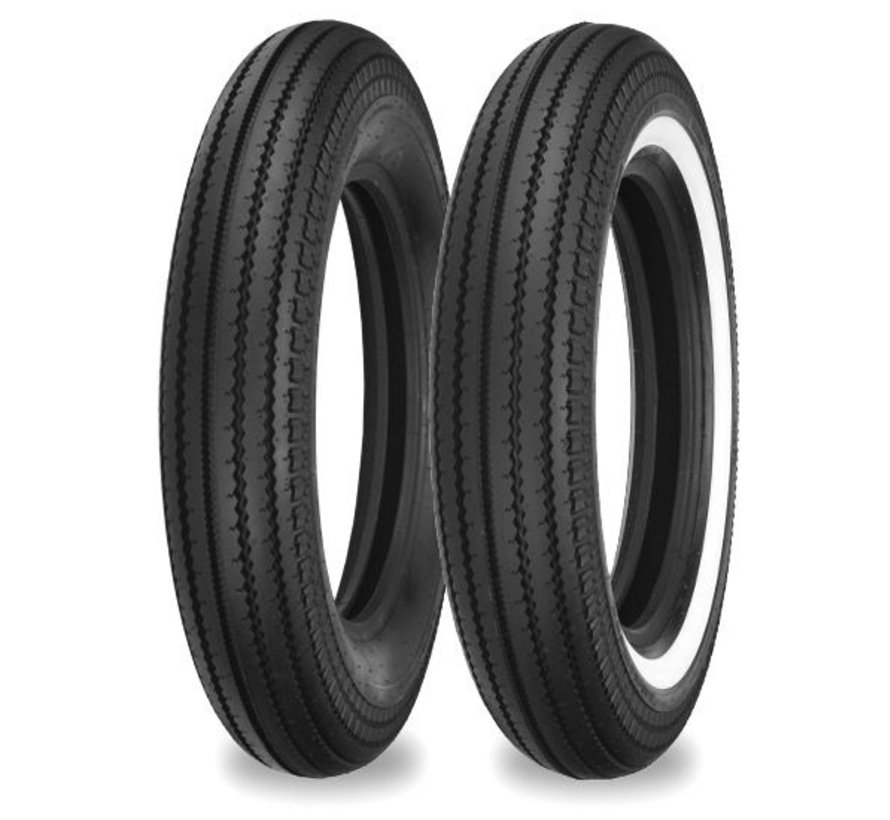 motorcycle tire 4 00 H 18 inch E270 64H Black or Single white stripe
