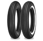 motorcycle tire 4 00 H 19 inch E270 61H Black or Single white stripe
