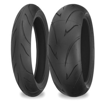 Shinko motorcycle tire 120/60 ZR 17 inch F011 55W TL - F011 Verge radial front tires