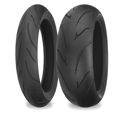 Shinko motorcycle tire 120/60 ZR 17 inch F011 55W TL - F011 Verge radial front tires