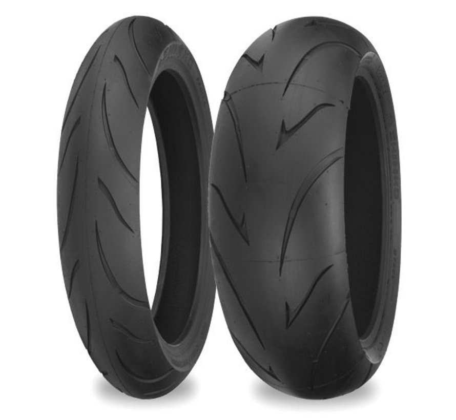 motorcycle tire 120/60 ZR 17 inch F011 55W TL - F011 Verge radial front tires