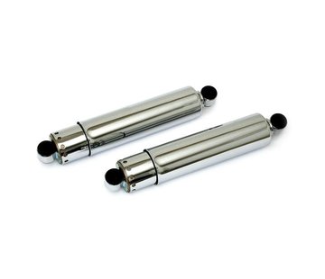 MCS shock absorber 12 inch chrome : Fits:> 73-86 FL,FLH; 73-86 FX; 80-86 FXWG