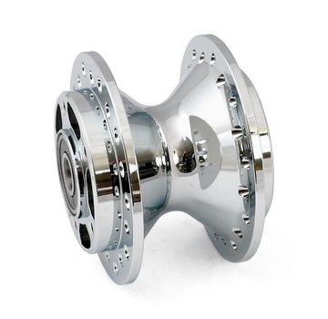 MCS Front wheel hub chrome - Fits: > 00-03 FXDL; 00-07 XL CUSTOM 883/1200