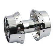 MCS wheel front hub Chrome - Fits:> 09-17 Touring FLH/FLT - non ABS