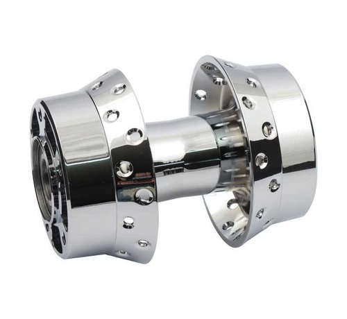 MCS wheel front hub Chrome - Fits:> 09-17 Touring FLH/FLT - non ABS