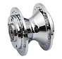 Front wheel hub chrome - Fits: > 00-03 FXD; 00-07 XL standard DUAL DISK