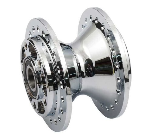 MCS wheel front hub Chrome - Fits:> 04-05 FXD