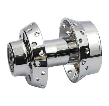 MCS wheel front hub Chrome - Fits:> 08-11 FXSTFLST/FFXDWG