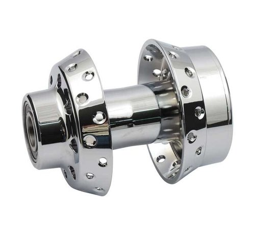 MCS wheel front hub Chrome - Fits:> 08-11 FXSTFLST/FFXDWG