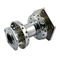 wheel rear dual flange hub Chrome - Fits:> 86-99 FLT/ Touring FLH/FLT