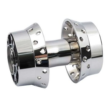 MCS Rear wheel hub chrome - Fits: > 00-05 FXD; 00-07 FXST; 00-04 XL