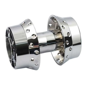 MCS wheel rear hub Chrome - Fits:> 08-13 FXD (NON ABS )