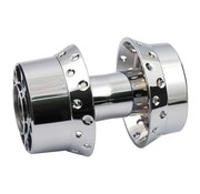 MCS wheel rear hub Chrome - Fits:> 08-13 FXST (NON ABS )