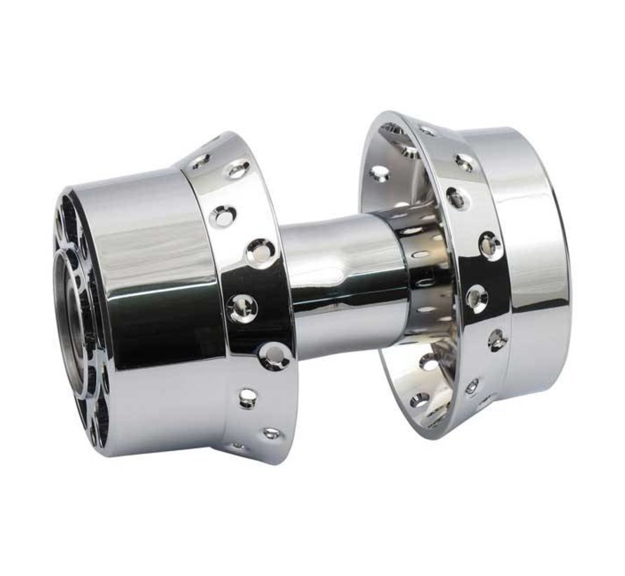 wheel rear hub Chrome - Fits:> 08-13 FXST (NON ABS )