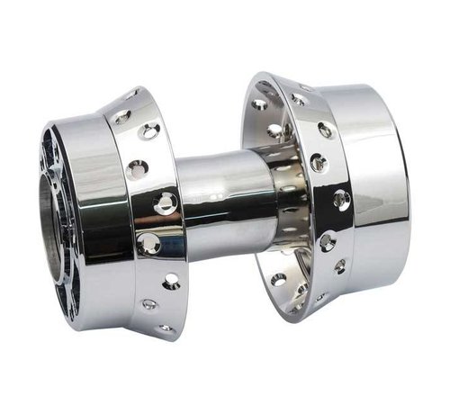 MCS wheel rear hub Chrome - Fits:> 2008 Touring FLH/FLT NON ABS