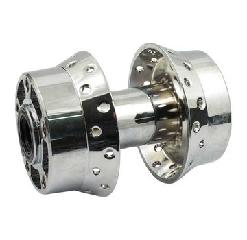 MCS wheel rear hub Chrome - Fits:> 96-99 Softail