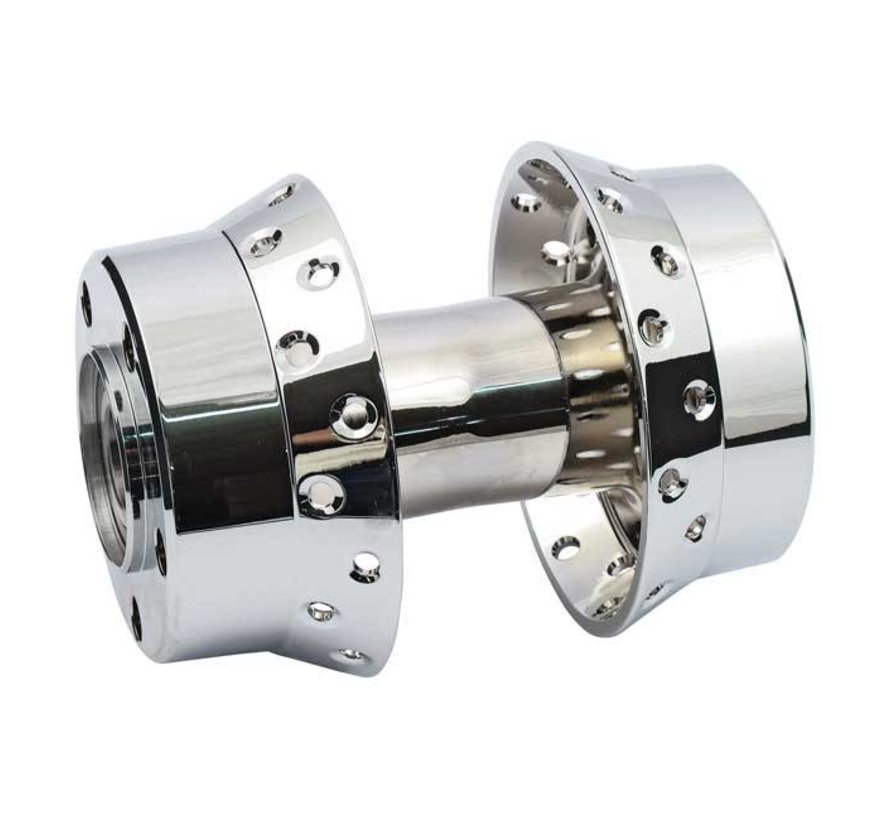 Rear wheel hub chrome - Fits: > 00-07 Touring; 05-07 XL Sporster