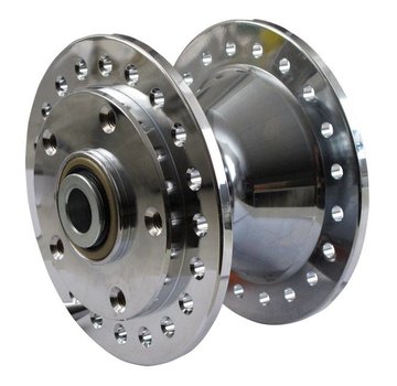 MCS wheel front hub Chrome - Fits:> 84-99 FX XL Dyna