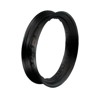 MCS wheel Rim dropcentre - 3.00 x 16 Inch - black