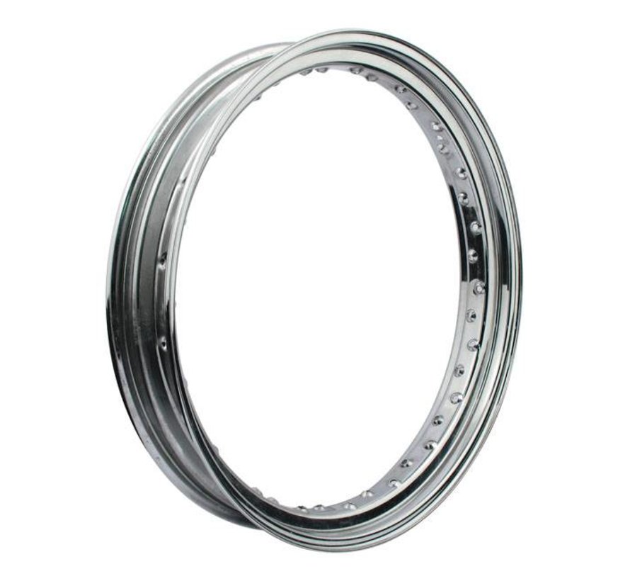 wheel Rim 40 Spoke deep Dropcentre - 3 25 X 21 Inch - Chrome