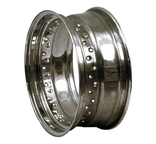 MCS wheel Rim 40 Spoke dropcentre - 4 00 X 16 Inch - Chrome