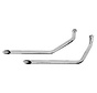 exhaust Chrome Drag Pipe Fits: > 71-84 Shovel