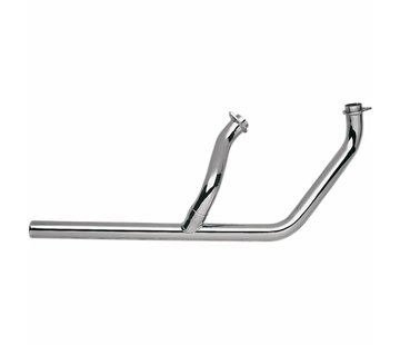 Paughco Chrome 2 en 1 Header - pour 70-84 FX bras oscillant cadres avec démarrage électrique