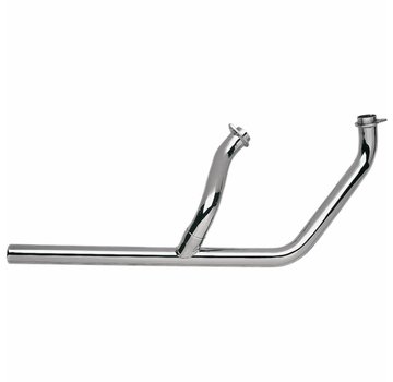 Paughco exhaust Chrome 2 into 1 Header  Fits: > 70-84 FL Shovel