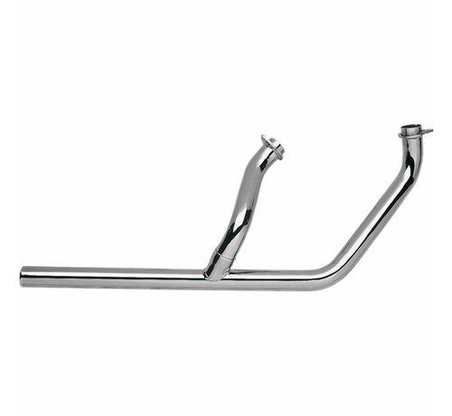 Paughco exhaust Chrome 2 into 1 Header Fits: > 70-84 FL Shovel