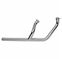 exhaust Chrome 2 into 1 Header Fits: > 70-84 FL Shovel