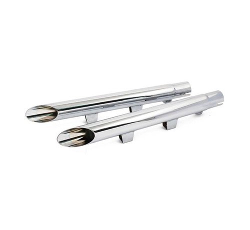 MCS Chrome 2 Zoll dragpipe Erweiterungen Slip-on: Passend für:> 16 04 Sport