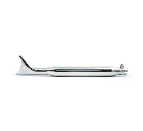 MCS exhaust Fishtail muffler Batwing - universal