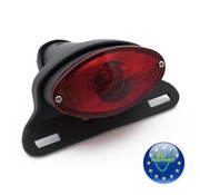 MCS cateye taillight - Convient à: UNIVERSAL - noir