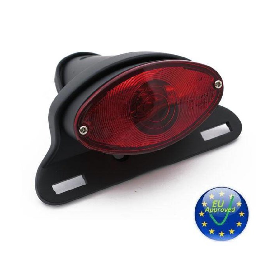 cateye taillight - Convient à: UNIVERSAL - noir