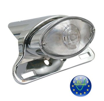 MCS cateye LED taillight - Fits: UNIVERSAL - lense clair