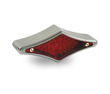 MCS taillight LED Diamond – Chrome