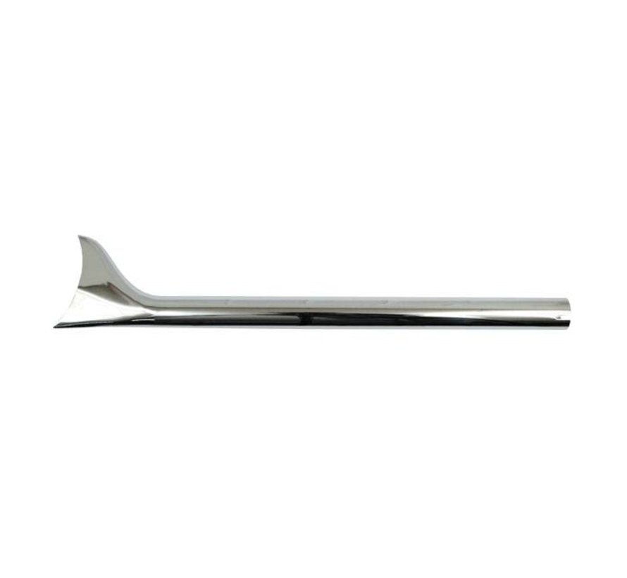 exhaust Fishtail straight pipe - universal - 30 inch