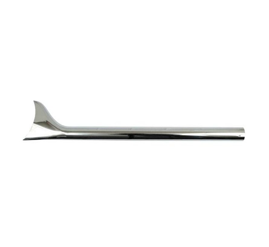 exhaust Fishtail straight pipe - universal - 36 inch