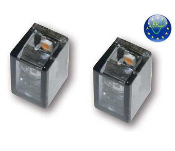 MCS Mikro-Schlauch V-LED-Mini-Blinker - LED - Paar
