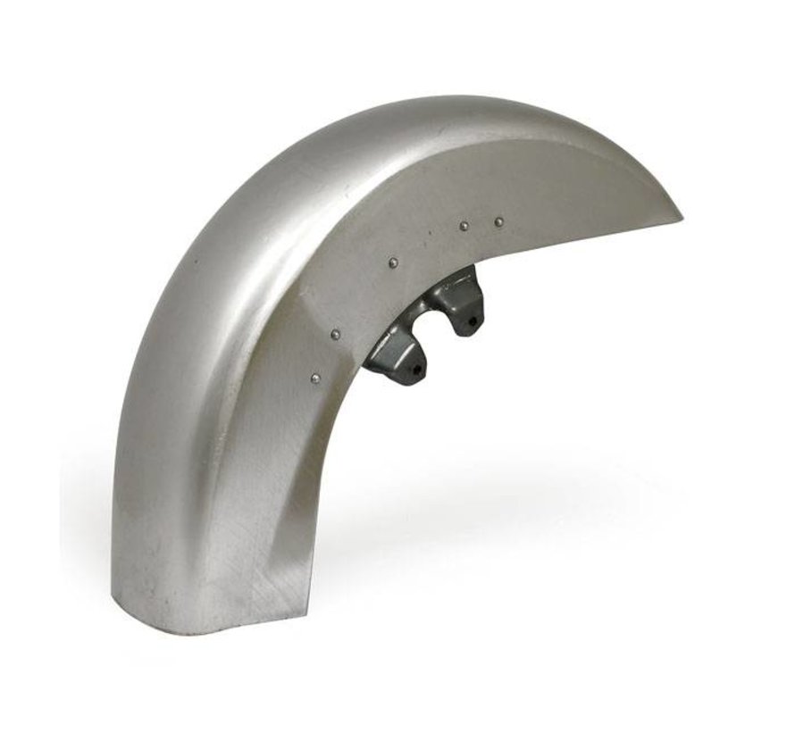 fender front Touring FLH/FLT - Raw steel with no holes - Fits:> 87-99 FLT/ Touring FLH/FLT