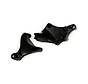 passager footpeg support de montage mis en noir ou chromé: Convient à:> 14-17 XL 1200C / T / X; 14-17 XL 883L / N; 04-16 XL1200V