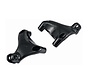 passager footpeg support de montage mis en chrome noir ou: Convient à:> 04-13 XL Sportster