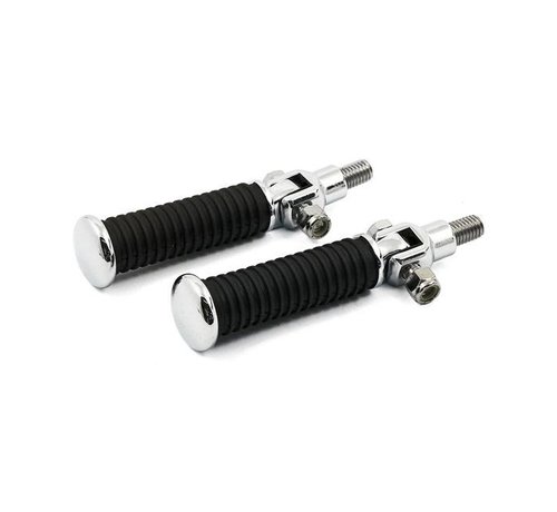 MCS passager footpeg stud kit chrome: Convient à:> 84-99 SOFTAIL