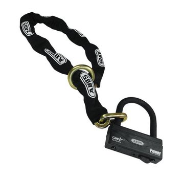 Abus Granit 58 and Black loop chain - security level 20 Fits: > Universal