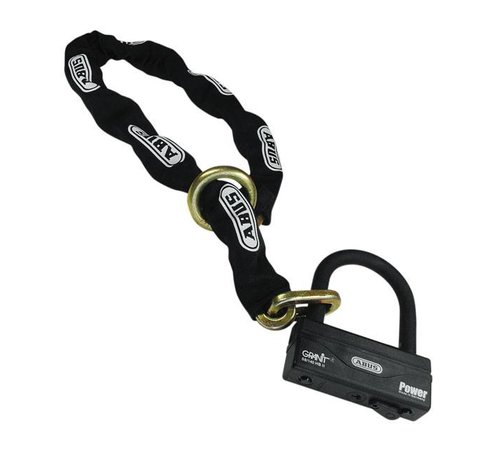 Abus Granit 58 and Black loop chain - security level 20 Fits: > Universal