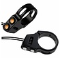 oeil de rat fourche LED montage clignotants noir ou diamètre 39mm fourche chromé