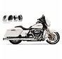 exhaust Mufflers Slip-On 4 inch Chrome Quick-Change Series Fits:> 2017 FLHT/​FLHR/​FLHX/​FLTRX/​FLTRU & H-D FL TRIKE