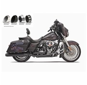 Bassani Mufflers Slip-On 4 "Black Quick-Change-Serie Passend für:> 2017 FLHT / FLHR / FLHX / FLTRX / FLTRU & H-D FL TRIKE